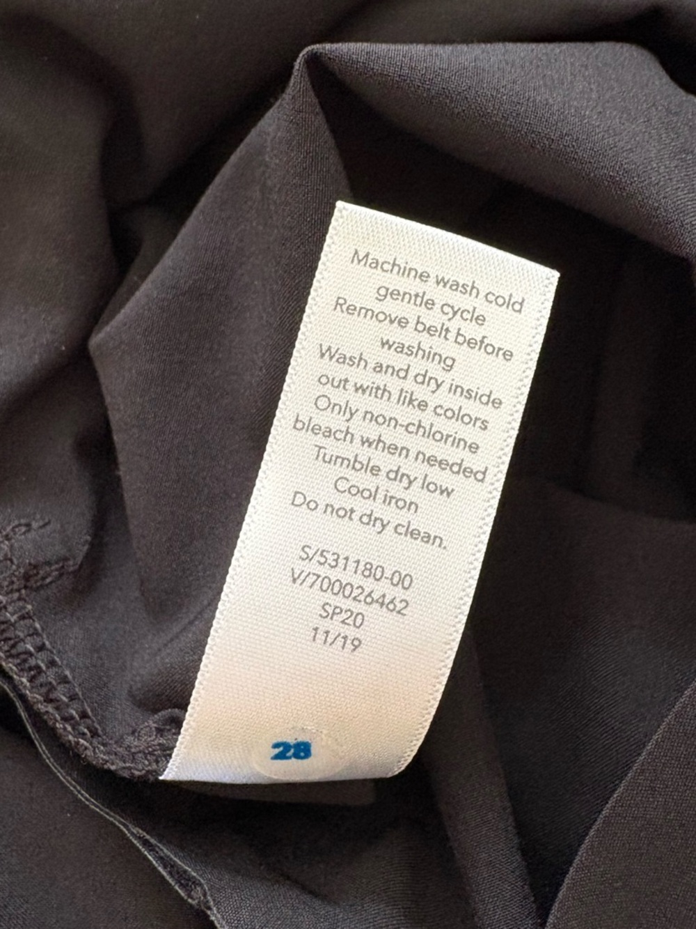 Athleta Womens Sarasota Wide Leg Cropped Black Jumpsuit Pockets Size S - Picture 7 of 7